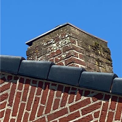 Schoorsteenrenovatie in Berendrecht - VOOR de werken