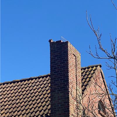 Schoorsteenrenovatie in Kalmthout - VOOR de werken